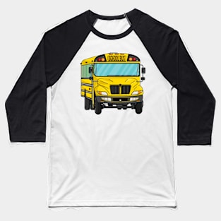 School bus Baseball T-Shirt